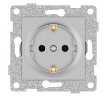 Розетка с заземлением и со шторкой, без рамки Gusi Electric UGRA С11Р4-004