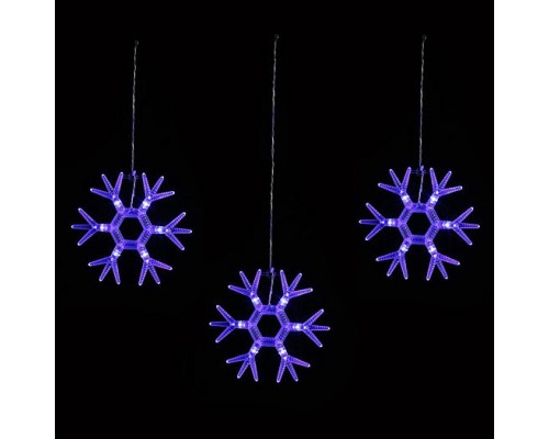 Снежинки световые Uniel ULD-E1503-036/DTA BLUE IP20 SNOWFLAKES-1 Снежинки световые Uniel ULD-E1503-036/DTA BLUE IP20 SNOWFLAKES-1
