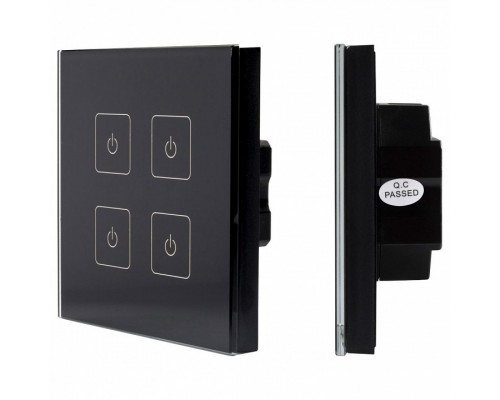 Панель-диммера сенсорная встраиваемая Arlight SR-2400 SR-2400TL-IN Black (DALI, DIM) Панель-диммера сенсорная встраиваемая Arlight SR-2400 SR-2400TL-IN Black (DALI, DIM)