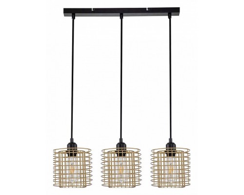 Подвесной светильник Escada Grid 10190/3S Gold Подвесной светильник Escada Grid 10190/3S Gold
