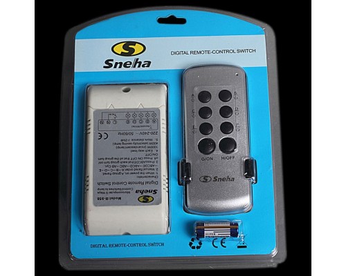 Контроллер с пультом ДУ Sneha  Remote Control 5 Wire (958/B)
