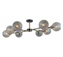 Люстра на штанге ILLUMICO  IL0253-8CSQ-79 BK AB