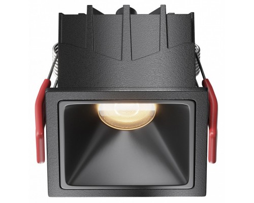 Встраиваемый светильник Maytoni Technical Alfa LED DL043-01-10W3K-SQ-B-1
