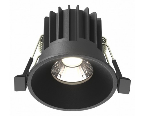 Встраиваемый светильник Maytoni Technical Round DL058-7W4K-B