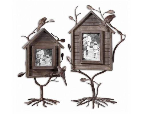 Набор 2 фоторамок настольных Bird House 18528 Набор 2 фоторамок настольных Bird House 18528