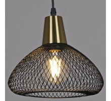 Подвесной светильник 03204-3.9-01 BK+COPPER