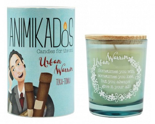 Свеча ароматическая (9.1 см) Animikados Urban warrior VV007JEAMGB Свеча ароматическая (9.1 см) Animikados Urban warrior VV007JEAMGB