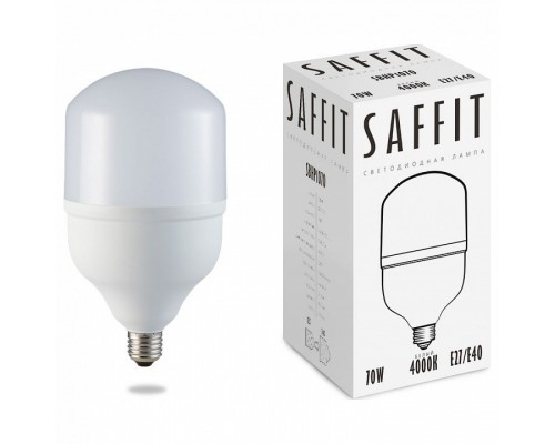 Лампа светодиодная Feron Saffit SBHP1070 E27-E40 70Вт 4000K 55098 Лампа светодиодная Feron Saffit SBHP1070 E27-E40 70Вт 4000K 55098