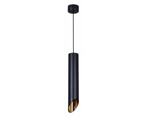 Подвесной светильник Reluce Technical 16007 16007-0.9-001LD 300mm GU10 BK+GD