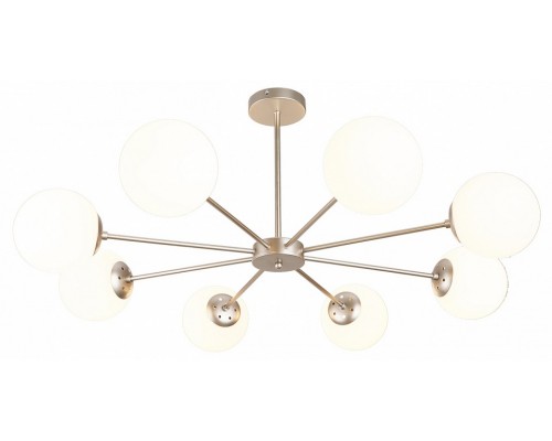Люстра на штанге Escada ETHEREAL 2110/8P Nickel Люстра на штанге Escada ETHEREAL 2110/8P Nickel