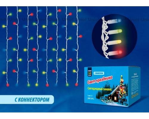 Занавес световой Uniel  ULD-C2030-240/SWK MULTI IP67