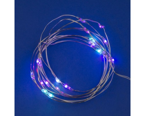 Гирлянда Нить Uniel ULD-S0200 ULD-S0200-020/DTB/3AA/RC RGB IP20 DEW Гирлянда Нить Uniel ULD-S0200 ULD-S0200-020/DTB/3AA/RC RGB IP20 DEW