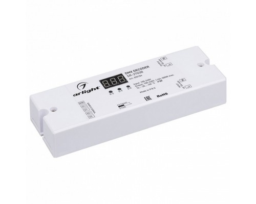 Декодер DMX Arlight SR-2703 SR-2703B (220V, 500W) Декодер DMX Arlight SR-2703 SR-2703B (220V, 500W)