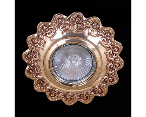 Встраиваемый светильник Sneha  6004/D MR16 GD+CF