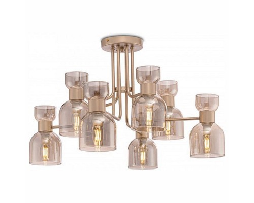 Потолочная люстра Freya Isla FR5094PL-08G Потолочная люстра Freya Isla FR5094PL-08G