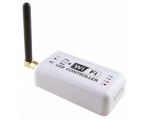 Контроллер-регулятор цвета RGB Wi-Fi для смартфонов и планшетов Lightstar 410954 Контроллер-регулятор цвета RGB Wi-Fi для смартфонов и планшетов Lightstar 410954