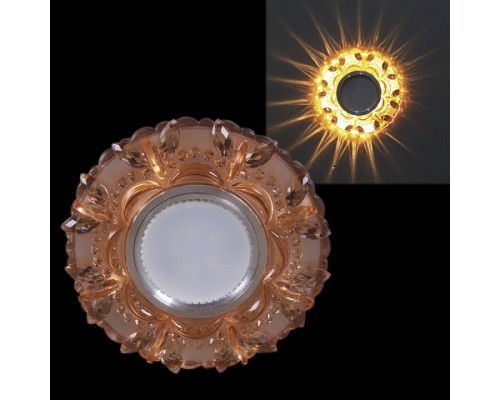 Встраиваемый светильник  22004-9.0-001PL MR16+LED3W TEA