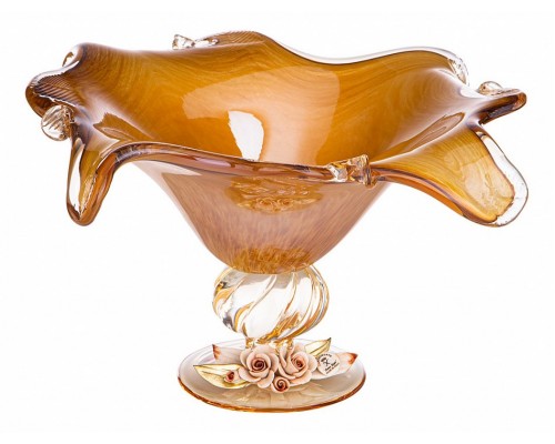 Чаша декоративная (30х30х18 см) White Cristal Nose Quadro 647-760