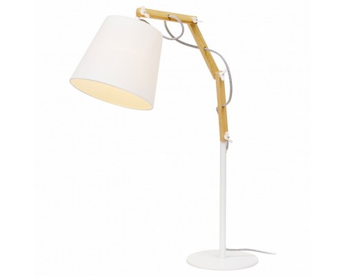 Настольная лампа декоративная Arte Lamp Pinocchio A5700LT-1WH Настольная лампа декоративная Arte Lamp Pinocchio A5700LT-1WH