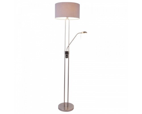 Торшер Zumaline Pedro SL570-2-SS+GR Торшер Zumaline Pedro SL570-2-SS+GR
