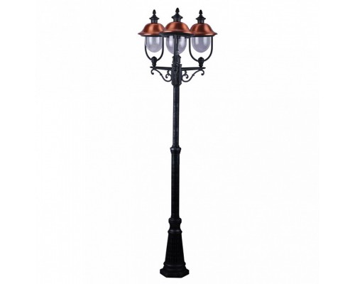 Фонарный столб Arte Lamp Barcelona A1486PA-3BK