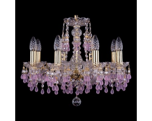 Подвесная люстра Bohemia Ivele Crystal 1410 1410/8/160/G/V7010 Подвесная люстра Bohemia Ivele Crystal 1410 1410/8/160/G/V7010