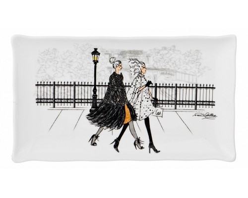 Блюдо декоративное (22х13 см) Fashion Queen 359-583 Блюдо декоративное (22х13 см) Fashion Queen 359-583