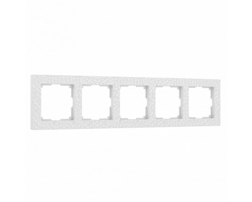 Рамка на 5 постов Werkel Hammer W0052401 (белый)