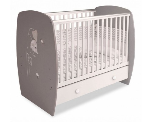 Кроватка Polini kids French 710 Amis с ящиком