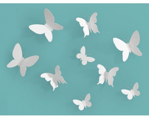Набор фигур настенных (27.4х8.9 см) Mariposa 470130-660 Набор фигур настенных (27.4х8.9 см) Mariposa 470130-660