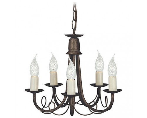 Подвесная люстра Elstead Lighting Minster MN5 BLK/GOLD Подвесная люстра Elstead Lighting Minster MN5 BLK/GOLD