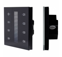 Панель-диммера сенсорная встраиваемая Arlight SR-2300 SR-2300TS-IN Black (DALI, DIM)