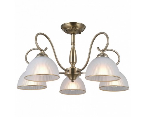 Люстра на штанге ILLUMICO CAPELLA IL0621-5CSQ-24 AB CAPELLA