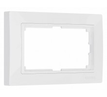 Рамка для двойной розетки Werkel Snabb basic белый W0082001