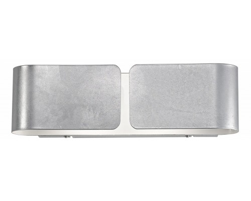 Накладной светильник Ideal Lux Clip CLIP AP2 SMALL ARGENTO Накладной светильник Ideal Lux Clip CLIP AP2 SMALL ARGENTO