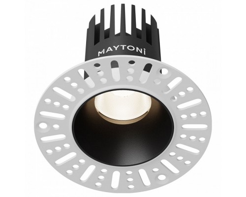 Встраиваемый светильник Maytoni Dip DL119-10W-4K-TRS-B