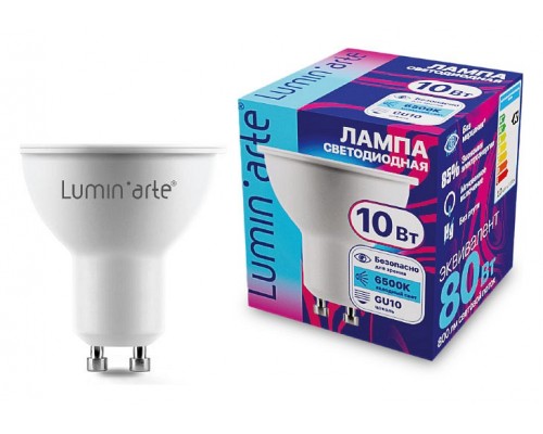 Лампа светодиодная Luminarte  GU10 10Вт 6500K LSTD-PAR16-10W6KGU10