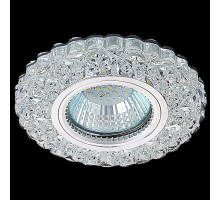 Встраиваемый светильник 51608 51608-9.0-001MN MR16+LED3W WH