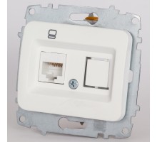 Розетка Ethernet RJ-45 без рамки Elbi Eleсtriс Jazz 607-006200-247