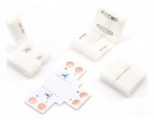 Соединитель лент Т-образный жесткий Apeyron Electrics  09-08
