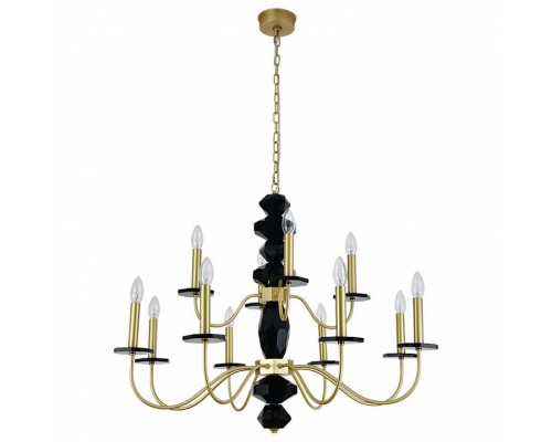 Подвесная люстра Newport VANESSA 3878+4/С brass