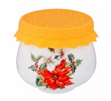 Банка для пищевых продуктов (8x7 см) Пуансетия 359-453