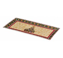 Блюдо декоративное (36.5х18х2 см) Christmas Collection 586-154