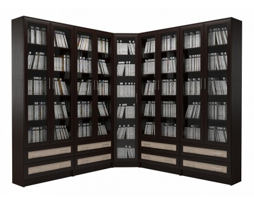 Шкаф книжный Мебелайн-41 Шкаф книжный Мебелайн-41