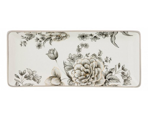 Блюдо декоративное (28x12x3 см) Вдохновение 358-1540 Блюдо декоративное (28x12x3 см) Вдохновение 358-1540
