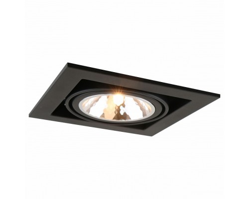 Встраиваемый светильник Arte Lamp Cardani A5949PL-1BK Встраиваемый светильник Arte Lamp Cardani A5949PL-1BK