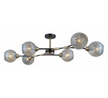 Люстра на штанге ILLUMICO  IL0253-6CSQ-79 BK AB