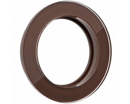 Рамка на 1 пост Werkel WL21-frame-01 (коричневый) Рамка на 1 пост Werkel WL21-frame-01 (коричневый)