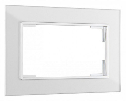Рамка для двойной розетки Arte Milano am-503.02 503.02-double.silver