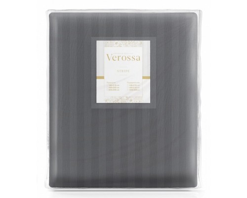 Пододеяльник двуспальный Stripe Gray